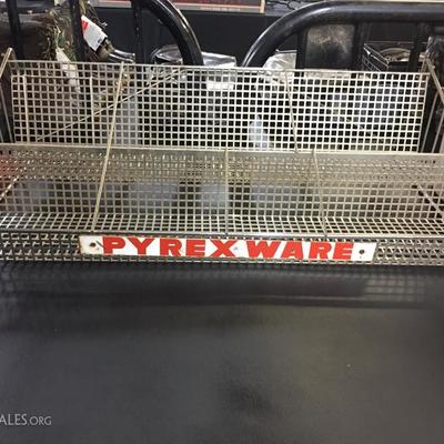Pyrex rack