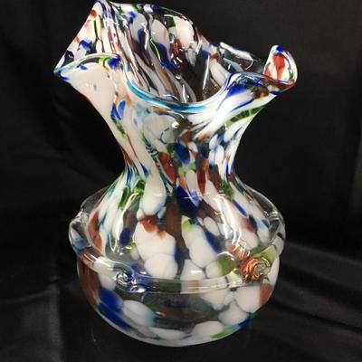 Art glass vase