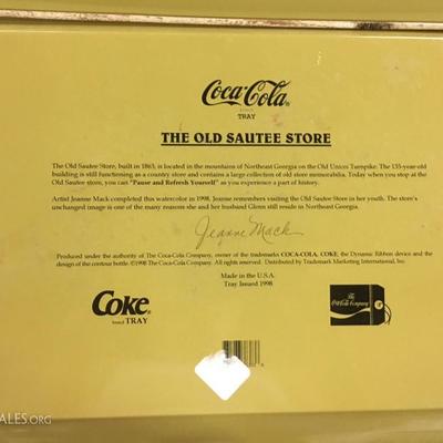 Coca-Cola trays