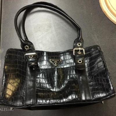 Black purse