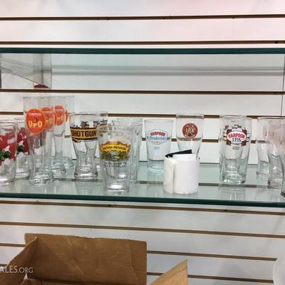 Beer glasses