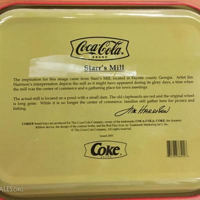 Coca-Cola trays