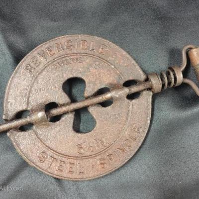 Griswold steel spindle