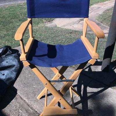2 directors chairs 