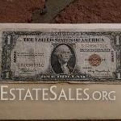 1935 Hawaii Silver Certificate Dollar