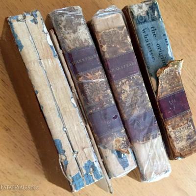 Dramatic Works Of William Shakespeare 1821 6 Volumes