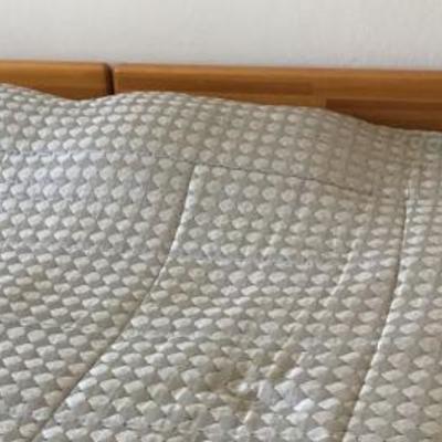 2 Twin beds side-by-side with King Mattress