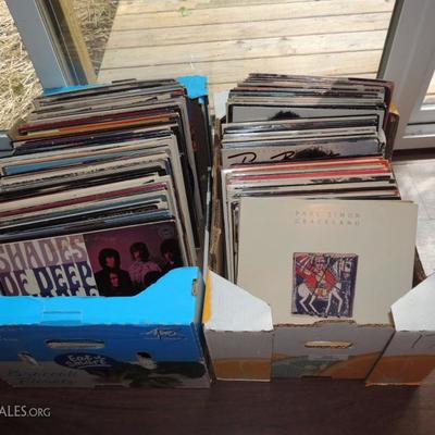 vintage 1970's records