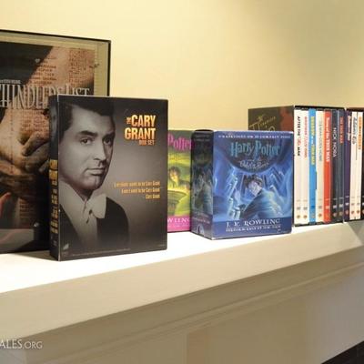 DVD's and audiobooks