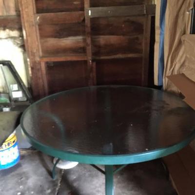 Dodds and Eder Patio Table