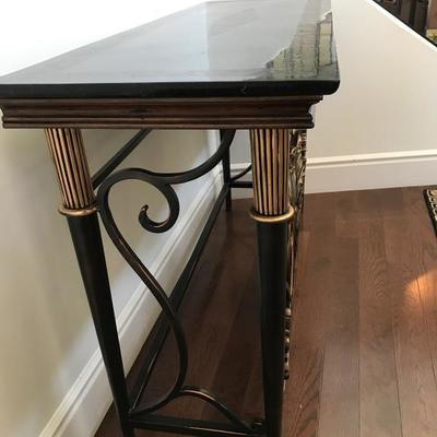 Marble sofa table