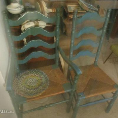LADDER BACK CHAIRS