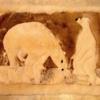Alpaca fur rug $199
30 X 46