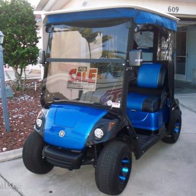 All items shown in photos will be available when we open in the morning.
2013 Yamaha GAS Golf cart ( Very gently used ) , This item can...