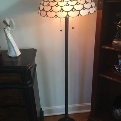 Stained Glass Floor Lamp, $125