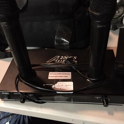 Cordless microphones ðŸŽ¤ 