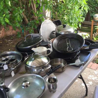 Pots, pans upscale