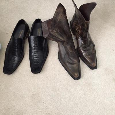 Men's 8.5-9 unusual shoes 