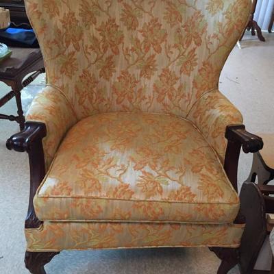 Upholstered Vintage Arm chair