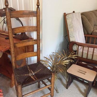 Vintage ladderback chair