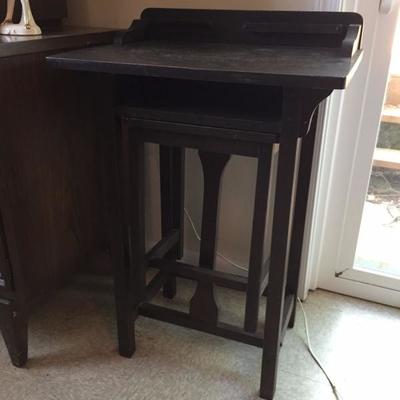 Attached, Nesting side tables
