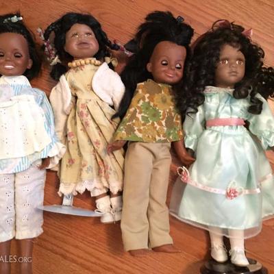African American Chrissy Dolls and other dolls