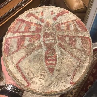 19th century native american shaman drum