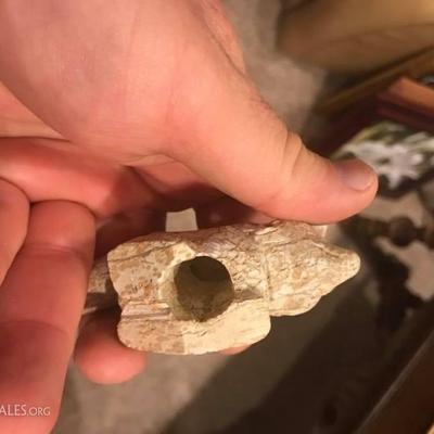 19th century native american stone carving