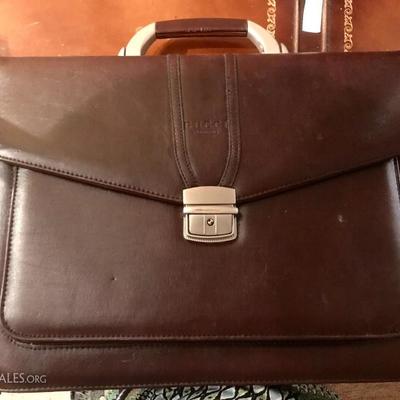Gucci Brown Leather Briefcase