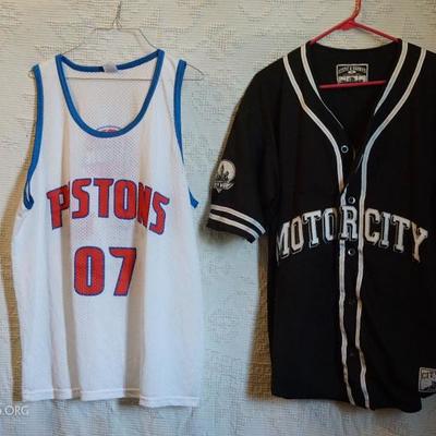 Pistons vintage jersey
