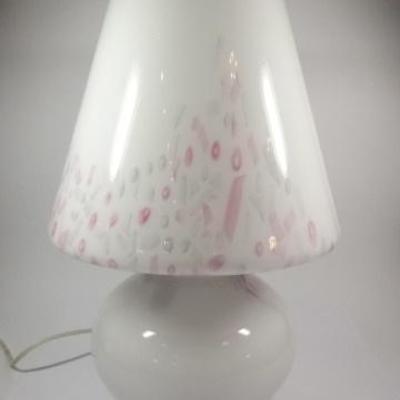 1970's ITALIAN MURANO ART GLASS LAMP