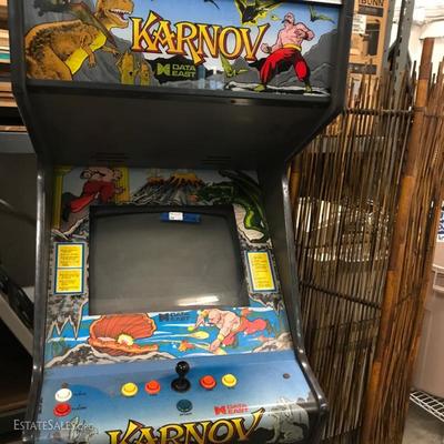 Karnov arcade game 