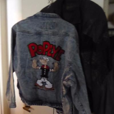 Vintage denim Popeye jacket