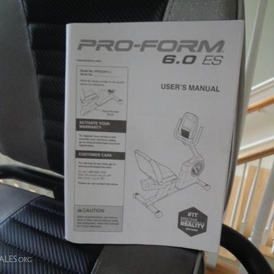 Exercise Bike by Pro-Form