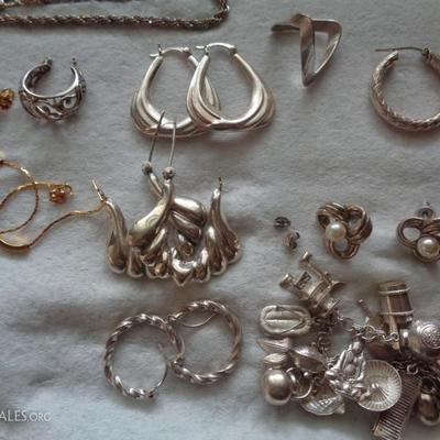 Sterling silver Jewelry Lots and Lots of sterling
