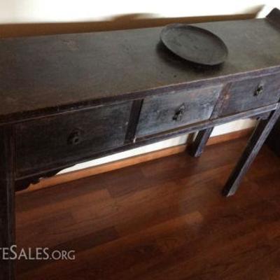 MHE062 Vintage Oriental Wooden Table
