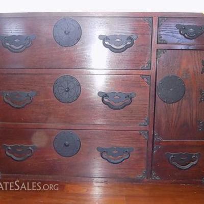 MHE076 Vintage Wooden Dresser #1

