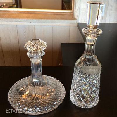 MHE049 More Fabulous Waterford Crystal Decanters
