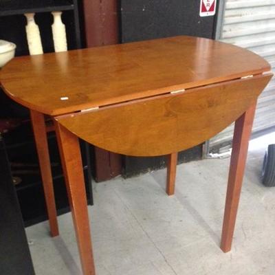 Drop Leaf High Top Table