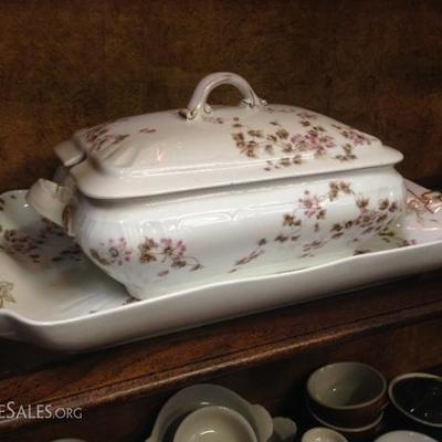 Limoges Toureen and Platter