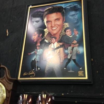 Elvis Presley Framed Poster