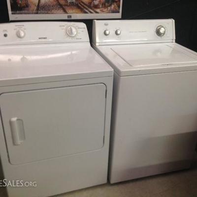 Washer and Dryer
