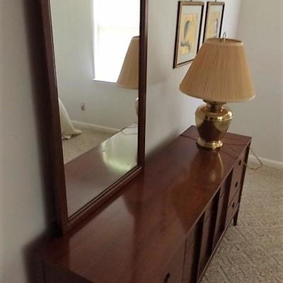 Dresser and Mirror
