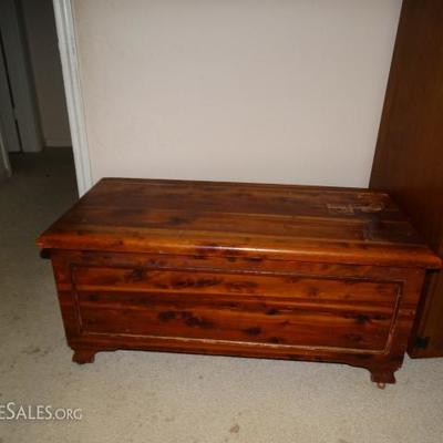 Cedar hope chest $250.00