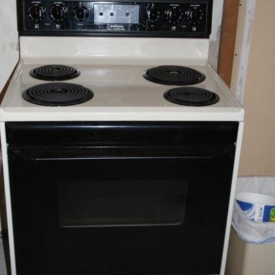 Frigidaire Electric Stove is offered as a resale until July 13.  If interested call Robert at 978-852-2438