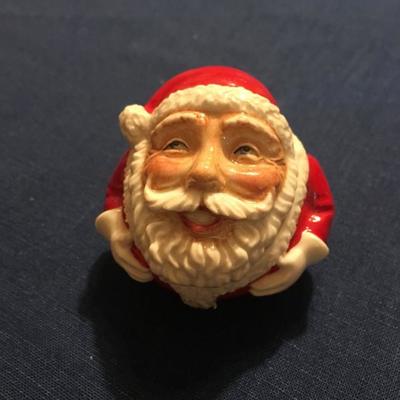 Face Pot Santa