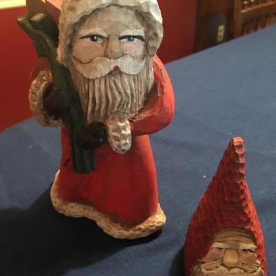 Joe Offerman vintage carved Santa ( Owensboro artist)