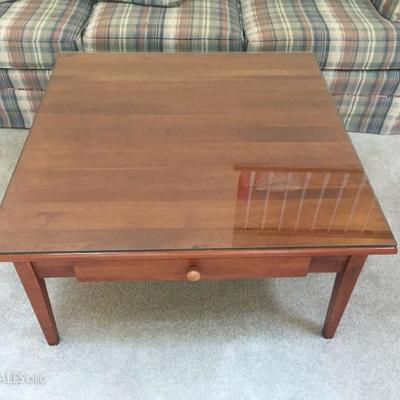 Brown Street Furniture - Square Coffee Table