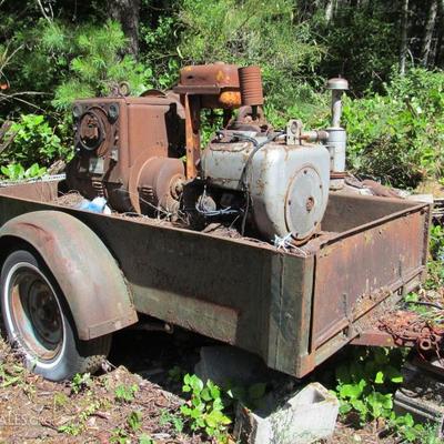 old yard art generator