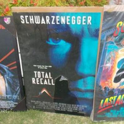 ECF066 Schwarzenegger Movie Posters
